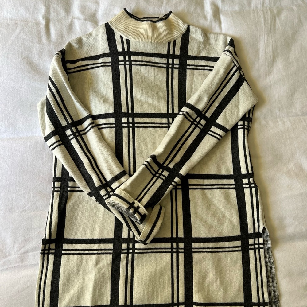 Topshop Plaid Sweater